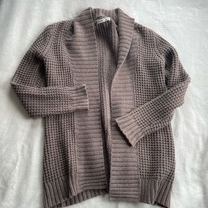 Old Navy Brown Knit Cardigan